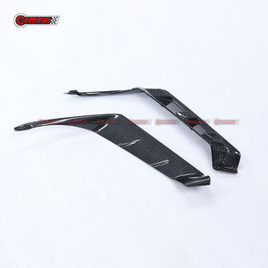 Accessoires automobiles : Garnitures décoratives pour phares en fibre de carbone sèche style MSY pour Lamborghini Revuelto (paupières en fibre de carbone) - Product Image 5