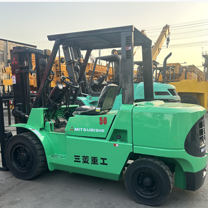 Chariot élévateur diesel japonais Mitsubishi d'occasion en bon état, 5 tonnes, à vendre à bas <span class=keywords><strong>prix</strong></span> - Product Image 1