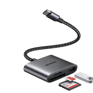 <strong>3</strong> <strong>in</strong> 1 UGREEN USB C <strong>SD</strong> Card Reader Multifunction Card Reader Adapter Type C Micro <strong>SD</strong> Memory Card Reader for Computer - Product Image 1