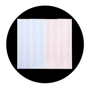 Mobile <b>Phone</b> Screen <b>Protector</b> PET Film Bubble Free Easy Peel Adhesive Label Red Blue 1.2 Size For Mobile Devices - Product Image 1