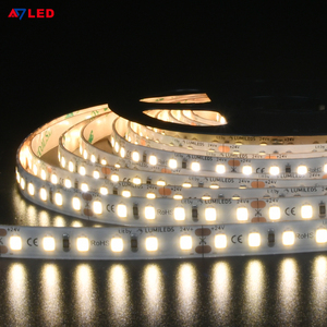 แถบไฟหรี่แสงได้สำหรับ120LED DC 24V/M ไฟเส้น LED สีขาวอบอุ่น/อบอุ่นกันน้ำสำหรับบ้านพร้อมตัว PCB 2835ที่ดีที่สุด - Product Image 2