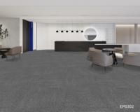 Karpet Geometris Modern Ramah Lingkungan, Anyaman Tebal Polypropylene Loop Pile, Anti-Slip, Tahan Noda Air, Peredam Suara