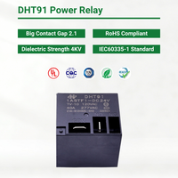 DHT91-1BSTF1-DC24V T91 CQC TUV RoHS TV-10 40A 2HP Relay Daya Sambung Cepat Peralatan Rumah Pintar Sistem Tenaga Fotovoltaik