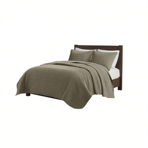 Juego de Edredón Geométrico Moderno de 3 Piezas, Ropa de Cama para Todas las Temporadas, Decoración de Dormitorio Confortable - Product Image 1