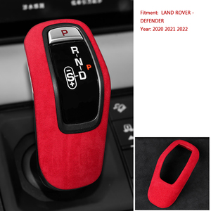 Gear Shift Knob Handle Cover Speed Gear <span class=keywords><strong>Stick</strong></span> Head Cover para Land Rover Defender 2020-2025 - Product Image 5