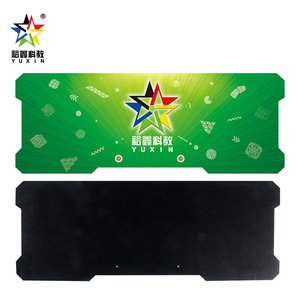 Alfombrilla Antideslizante Yuxin Speed Stacking Coaster Verde 1810-1 para Cubo de Rubik, Estimula el Cerebro, para Adolescentes de 7 a 14 Años - Product Image 1
