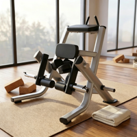 Machine à câble de musculation pour le dos, équipement commercial de gym pour l'entraînement de force, machine à pulldown latéral