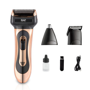 <span class=keywords><strong>RAF</strong></span> <span class=keywords><strong>Barber</strong></span> Supplies Tondeuse à barbe rechargeable Tondeuses à cheveux sans fil Tondeuses pour hommes Rasoir électrique Ensemble - Product Image 1