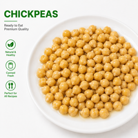 Pois chiches en conserve de haute qualité, haricots garbanzo, conservés dans de la saumure, légèrement salés, prêts à consommer, durée de conservation de 3 ans, 425g/800g/2840g