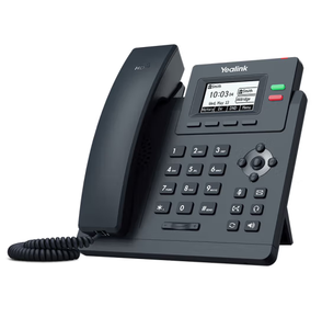 Ya-link T31G IP Phone, 2 akun VoIP. Layar grafis 2.3 inci. Ethernet Gigabit Dual-Port, 802.3af PoE - Product Image 1