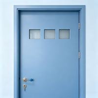 Porte en panneau WPC insonorisé, portes intérieures modernes pour maisons, portes intérieures silencieuses pour projets, vente en gros, sur mesure