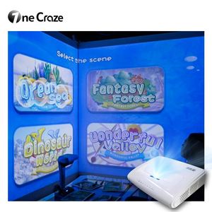 Aire de jeux intérieure projecteur immersif AR Alive multijoueur peinture créative peinture interactive projection murale jeux pour enfants - Product Image 1