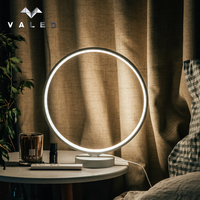 Original Design <strong>Best</strong> <strong>Selling</strong> Modern <strong>LED</strong> Bedroom Circle Table Lamp with Remote Control <strong>RGB</strong> Light Smart Control Insragram