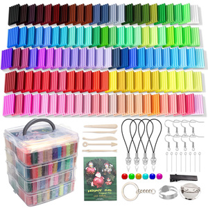 Offre Spéciale : Kit de Pâte Polymère Réutilisable 110 Couleurs Non Toxique à Cuire au <span class=keywords><strong>Four</strong></span>, Outils DIY et Pâte à <span class=keywords><strong>Modeler</strong></span> pour Enfants - Product Image 1