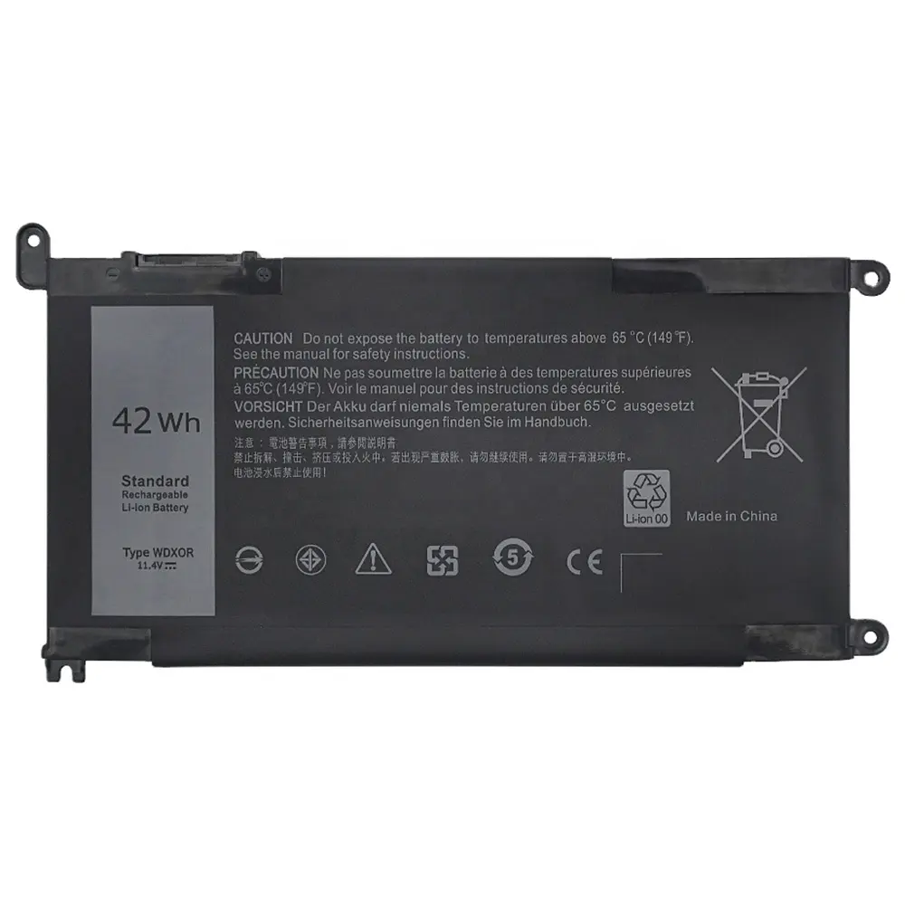 Bir yıl garanti yeni WDX0R pil Dell Inspiron 13 5368 7368 15 5567 5568 14 7460 17 5767 P69G P75G