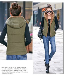 Manteau chaud en <span class=keywords><strong>fausse</strong></span> <span class=keywords><strong>fourrure</strong></span> épaisse pour femmes, parka à <span class=keywords><strong>capuche</strong></span>, manteau long, veste/<span class=keywords><strong>gilet</strong></span> en mélange de cachemire, <span class=keywords><strong>gilet</strong></span> <span class=keywords><strong>sans</strong></span> manches <span class=keywords><strong>avec</strong></span> chapeau pour l'automne et l'hiver - Product Image 4