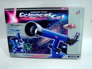 <span class=keywords><strong>Microscopio</strong></span> <span class=keywords><strong>e</strong></span> <span class=keywords><strong>Telescopio</strong></span> Giocattolo per Bambini Gelsonlab, Combinazione 100X 200X 450X in Plastica a Prezzo Conveniente - Product Image 5