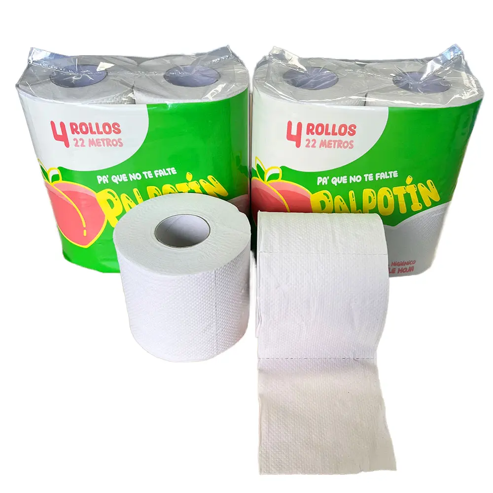 Wholesale Eco-friendly Private Label Price Soft Biodegradable 2/3ply Sanitary Tissue Bamboo Toilet Paper