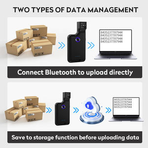 YJ-6606 मिनी पोर्टेबल 2 डी क्यू आर बारकोड रीडर वायरलेस हैंडहेल्ड बारकोड स्कैनर - Product Image 5
