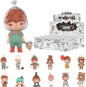 POP MART HIRONO Little Mischief Series Caja ciega Figuras Juguetes aleatorios Decoraciones para el hogar Vacaciones Regalos de cumpleaños para niñas y niños - Product Image 1