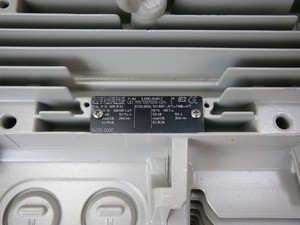 Moteur asynchrone standard 1LA9163-2KA60-Z 11kW 2945 tr/min 400-690V pour équipement d'usine PLC et variateur de vitesse - Product Image 2