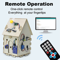 Kit Maison Intelligente en Bois IoT Tscinbuny ZYA0030 pour la Programmation avec Application Open Source C/C++ Éducation STEM