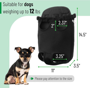 Breathable Mesh Pet Carrier Backpack Adjustable <b>Dog</b> Travel Bag Portable Small Medium Pet <b>Sling</b> for Outdoor Walking - Product Image 2