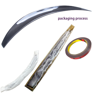 Aileron arrière en fibre de carbone style P pour BMW Série 1 E82 Coupé Berline 2007-2013 - Product Image 6