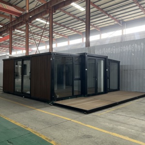 Villa Moderna Prefabbricata in Acciaio Leggero da 40Ft 20Ft, <span class=keywords><strong>Casa</strong></span> Container Espandibile con 2, 3, 4, 5 Camere da Letto in <span class=keywords><strong>Vendita</strong></span>, <span class=keywords><strong>Casa</strong></span> <span class=keywords><strong>Mobile</strong></span> - Product Image 2