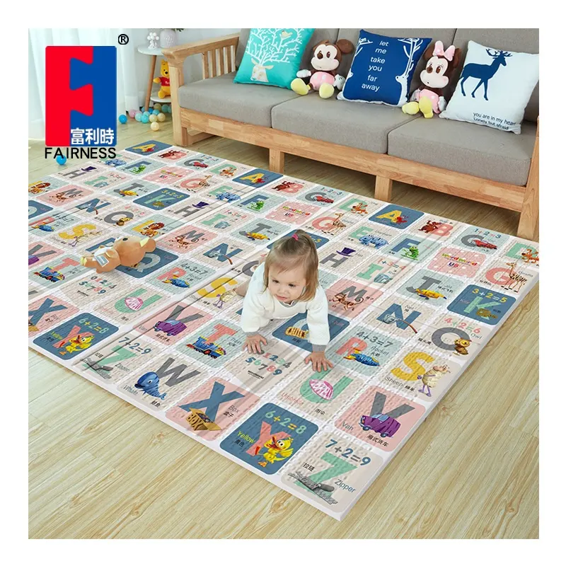 Fairness Hot Selling Life Home Play Mat Education Outdoor Crawling Wholesale Non Toxic XPE Baby Play Mat