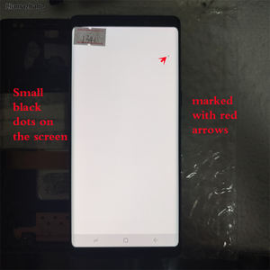หน้าจอ LCD โทรศัพท์มือถือ AMLODE ของแท้สำหรับ Samsung Galaxy <span class=keywords><strong>Note</strong></span> <span class=keywords><strong>8</strong></span> พร้อมชุดจอสัมผัส มีจุดดำ - Product Image 2