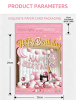 Ensemble de décoration de fête d'anniversaire de haute qualité, ballons en latex adaptés aux anniversaires et autres occasions festives, vente en gros