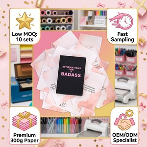 Ensemble de cartes de vœux inspirantes originales ZS-PC0068, cartes postales de motivation pour femmes, pour les détaillants en ligne - Product Image 6
