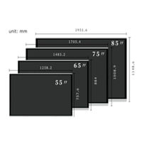Tableau blanc interactif intelligent tout-en-un Ultra 4K 55-98 pouces, écran tactile infrarouge multi-touch LED, 10/20 points pour l'éducation