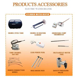Ventes directes d'usine 30L-100L <span class=keywords><strong>chauffe</strong></span>-<span class=keywords><strong>eau</strong></span> vertical chaudière en gros/élément personnalisé <span class=keywords><strong>chauffe</strong></span>-<span class=keywords><strong>eau</strong></span> électrique de stockage pour salle de bain - Product Image 5