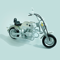 Modèle de moto rétro classique hautement réalistique en métal moulé sous pression, objet de collection, cadeau promotionnel d'entreprise