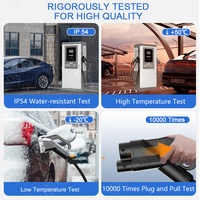 Olink Venta al por mayor cargador rápido eléctrico cargas impermeables vehículo eléctrico móvil DC CCS2 EV estación de carga