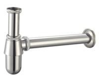 Siphon de vidange de lavabo en laiton de haute qualité, salle de bain, toilette, évier, filtre, bouteille, piège en T, Siphon
