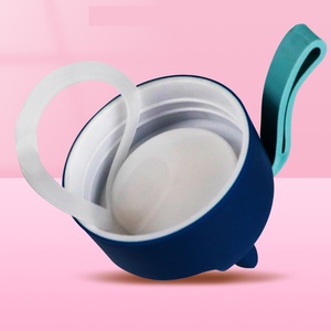 Copo de Vidro Portátil com Padrão de Gato e Pato Md219, Garrafa de Água de Animais de Estimação em Cartoon de 360Ml para Estudantes - Product Image 5