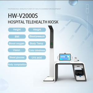 Kiosque d'évaluation <span class=keywords><strong>de</strong></span> la santé LEKA HW-V2000S Garantie d'un an Terminal Station <span class=keywords><strong>de</strong></span> diagnostic <span class=keywords><strong>de</strong></span> santé en libre-service pour patients - Product Image 4