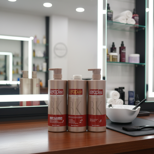 El Mejor Tratamiento Capilar Profesional <span class=keywords><strong>Brasileño</strong></span> con 6% de Queratina, Crema de Proteína Capilar Nano Química, Hidratante y Reparadora, Bkkeraplex 800ml - Product Image 3