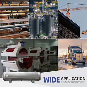 Sistema de Frenos de Aire para Camiones y Remolques, Tanque de Aire/Depósito de Aire de Aluminio de 15 L / 3.96 GAL - Product Image 6