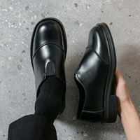 Hochwertige Designer-Herren-Formelle Slipper aus PU-Leder, Atmungsaktive Hochzeitsschuhe, Langlebige Alltags- und Fahrschuhe