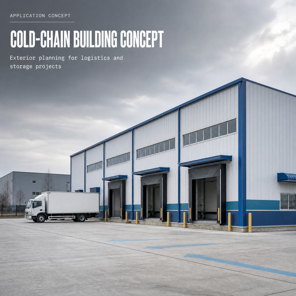 Steel Waredrop Custom Planning Production Project Assembly Composite Insulation Panel ...