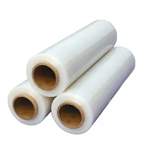 heavy duty plastic manufacturer polyethylene pe wrap stretch film large size jumbo roll for industry
