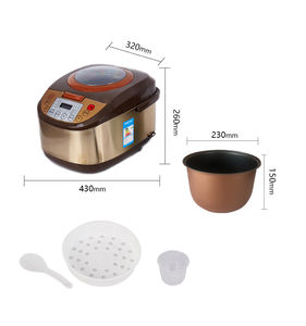 Di lusso Multi-funzione fornello di riso intelligente fornello elettrico portatile altri elettrodomestici da cucina con alloggiamento oro fornello lento - Product Image 5