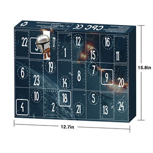 Marvel Cartoon Cool <span class=keywords><strong>Star</strong></span> nero bianco cavalieri guerre bambole scatole cieche PVC Action figure 24 giorni conto alla rovescia per natale scatola sorpresa - Product Image 6