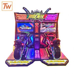 Simulateur de course d'arcade en métal à monnayeur, machine de jeu de simulation de conduite de haute qualité à vendre - Product Image 5