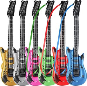 Guitare Gonflable en PVC Épais pour Scène, Accessoire Musical Interactif pour Fêtes de Noël et de Remise des Diplômes - Vente en Gros - Product Image 1