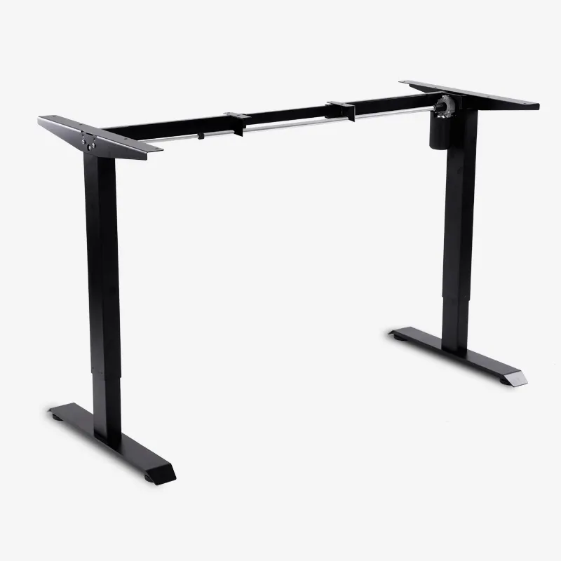 Ev ofis için Sit-stand tek motorlu yüksekliği ayarlanabilir masa masa çerçevesi, tezgah tipi masa ergonomik sıcak satış ofis mobilyaları